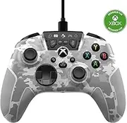 Turtle Beach Recon Controller Wired Gaming Controller - Xbox Series X, Xbox Series S, Xbox One & Windows - Audio Enhancements, Remappable Buttons, Superhuman Hearing – Arctic Camo