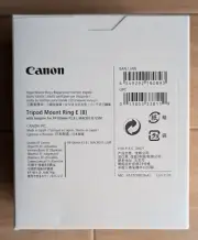 CANON Tripod Mount Ring E (B) with RF100mm F2.8 L MACRO IS USM Adapter