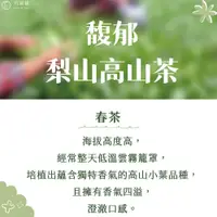 在飛比找松果購物優惠-馥郁．台灣梨山高山春茶葉(75克*8包) 附精美環保提袋 快