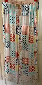 BNWT PETER ALEXANDER LADIES BAMBOO GEOMETRIC PATTERN VACAY LOUNGE PANTS SIZE XL