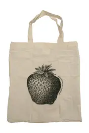 Strawberry Calico Sack--APP-SACK-S