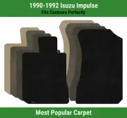 Lloyd Ultimat Front Row Carpet Mats for 1990-1992 Isuzu Impulse (for: Isuzu)