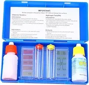 SUPVOX Pool Test Reagents 1 Set Pool Test Reagent Water Ph Test Liquid Test Pool Alkalinity Tester Swimming Pool Reagent Alkalinity Test Kit Spa Test Strip