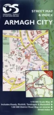 Armagh City by Ordnance Survey of Northern Ireland 9781905306138 Sheet map fold