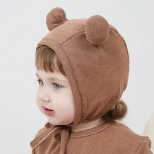韓國進口秋冬保暖護耳嬰兒帽子
