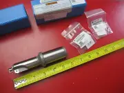 AMEC #Y T-A indexable spade drill w/step 1-1/4 shank