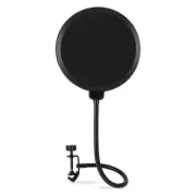 Microphone Pop Filter Studio Recording Dual Layer Pop Sound Filter Flexible Wind
