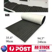 240cmx90cm Marine EVA Foam Boat Yacht Decking Sheet Flooring Faux Teak Nonskid