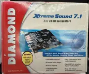 Diamond Xtreme Sound XS71 7.1/24 Bit Sound Card