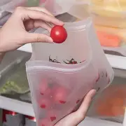Freshman Bag Frosted Semi Transparent Vegetable Fruit Flat Preservation Bag