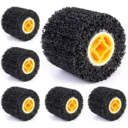 6 Pcs Abrasive Drawing Wheel Surface Conditioning Tool, 4.5" x 4" Wire Wheel ...