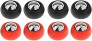 QSTDGVPW 8X Shuffleboard Pucks Set Shuffleboard Table Pucks Portable Diameter 1.8cm Adults 2 Colors Shuffleboard Rollers Tabletop Game Pucks for Home