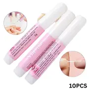 10x Acrylic Fake Nail Tips Strong Adhesive Nail Glue 2g Each Set Long Lasting