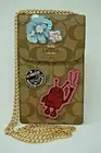 Coach Keith Haring Signature Canvas Patches North/South Phone Crossbody F39955