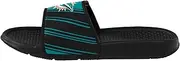 FOCO Boys NFL Team Logo Sport Shower Legacy Slide Flip Flop Sandals