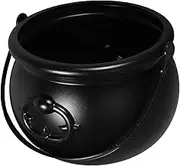 Luxshiny Witch Cauldron Candy Bowl Halloween Candy Tub for Parties Unique Witch Design for Halloween Decor and Trick Treat Events