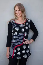 Spot On Knit Tunic--CLA-12124
