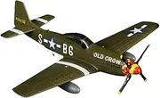 Pre-Build Replica 1/72 for Scale P51 Mustang P-51 World War II Replica Fighter Classic Military Model Plane Enthusiast Gift Toy Airplane