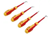 Laser Tools Insulated Mini Hook & Pick Set 4pc 1000v AC and 1500v DC 8888