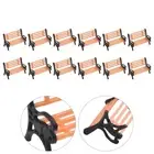 Model Train Model High Quality Plastic Settee Street Brand New 12pcs