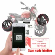 Motorbike Wireless TPMS Tyre Pressure Monitor System APP Display iOS Android KF