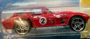 Hot Wheels CORVETTE GRAND SPORT, 2008 New Models 8/40, Red, w/Pr5 Spokes