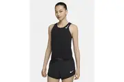 Nike Womens Aeroswift Running Singlet Run Jog Gym - Black