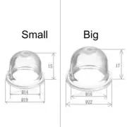 Primer Bulb Carburetor 5*Big Primer Bulb Clear High Quality New TPU High Quality