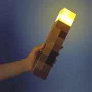 Winter promotion,Minecraft Game Led Torch Desk Lamp Bedside Night Light Home Decoration