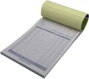 10 Pack Large Sales Order Book Receipt Invoice Duplicate Carbonless 50 Sets 5.5"