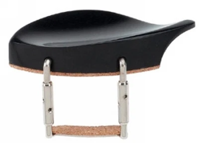 Ebony Violin Chinrest 1/2 Dresden Style
