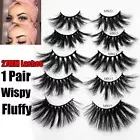 Cross Handmade False Eyelashes Eye Lash Extension 3D Soft Mink Hair 27mm Lashes