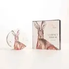Hare Design Country Animal Design Watercolour Compact Mirror