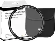 H&Y RevoRing 67-82mm Black Promist 1/4, Black Diffusion 1/4 Cinematic Effect Magnetic Filter for Vlog Portrait Photography Videography
