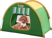 Pet Tent for Cats - Cat and Dog Waterproof Tent House - Washable Breathable Folding Kennel House with Airflow and Ventilation for Kitten Puppy Small Dogs Bunnies Outdoor Backyard