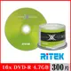 RITEK錸德 16x DVD-R 4.7GB X版/300片布丁桶裝
