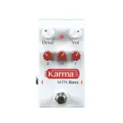 Karma Guitar Amps MTN-Bass Overdrive Distortion Effect Pedal