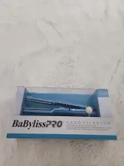 BaBylissPRO 1/2" Mini Nano Titanium Mini Straightening Iron BNTBG3050UC - New