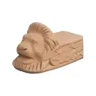 Northcote Pottery 12.5cm Terracotta Lion Pot Feet