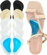 Plantar Fasciitis Arch Support Shoe Insoles 5 Pairs, Thicken Gel Arch Pads fo...