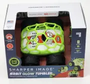 NEW Sharper Image Orbit Tumbler Glow In The Dark Remote Control Rover