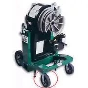 NEW! FRONT CASTOR SWIVEL WHEEL FOR GREENLEE 854 855 PIPE CONDUIT PIPE BENDERS
