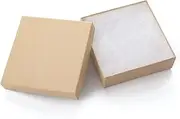 Giftol Jewelry Gift Boxes 20 Pack 3.5x3.5x1 Inch Cardboard Jewelry Boxes,Small Gift Boxes for Jewelry Earrings Necklaces Handmade Bangles Bracelets(Brown)