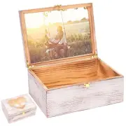 Wooden Tree Of Life Larger Memory Keepsake Boxes With Hinged Lids And A Photo