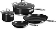 [Le Creuset] Essential Nonstick Ceramic 4 Piece Set with 2 Lids