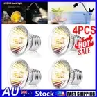 4PCS E27 50W UV Heat Emitter Lamp Bulb Light Heater for Pet Reptile Brooder