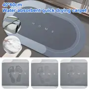 16*24" Home Bath Mat Kitchen Non-slip Quick Drying Super Water Absorbent Mat Rug