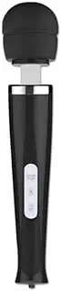 30 Mode Rechargeable Wireless Body Wand Personal Vibrator Massager Travel Magic Vibrating Wand for Muscle Recovery Back Neck Pain Relief Clitoral Stimulator Sex toy Clitoris Clit Massager for Women (BLACK)