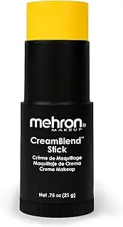 Mehron Makeup CreamBlend Stick (.75 oz) (YELLOW)