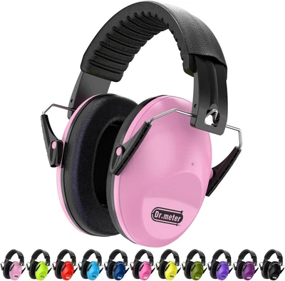 Dr.Meter Ear Muffs for Noise Reduction 27NRR Noise Cancelling Headphones for ...